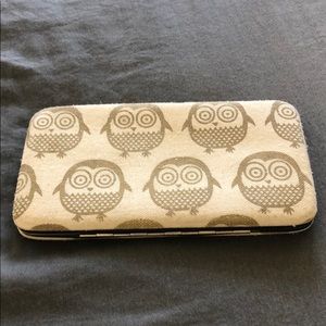 Cute Gold Owl Wallet